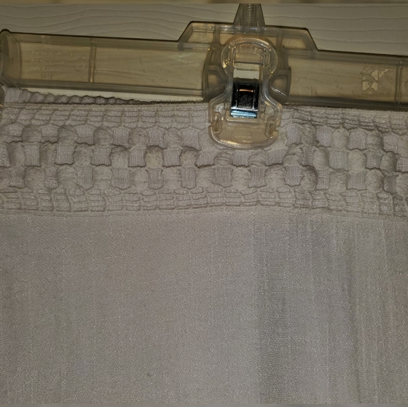 Tiered White Juniors Skirt - Picture 3 of 4